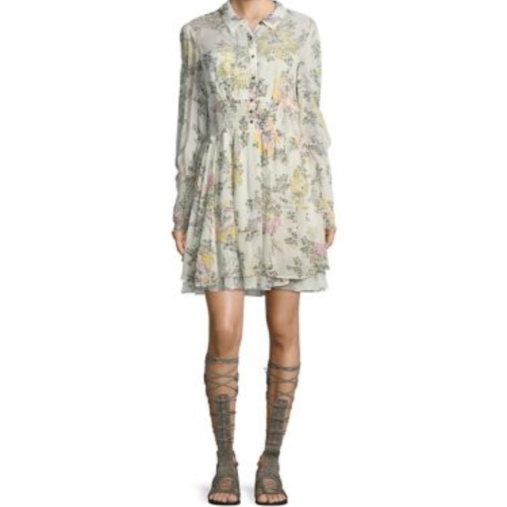Free People NWT Patterned dress